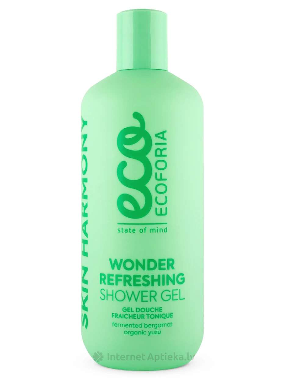 ECOFORIA Освежающий гель для душа Wonder, 400 мл | internetaptieka.lv