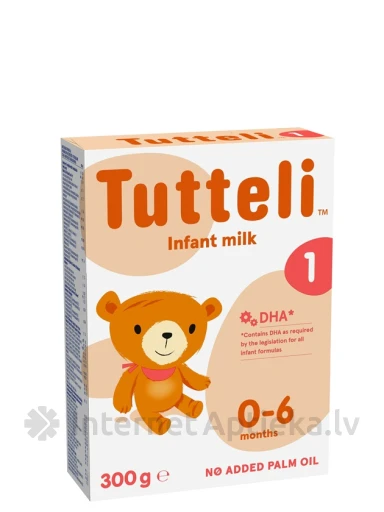 NUTRICIA Tutteli 1, 300 g | internetaptieka.lv
