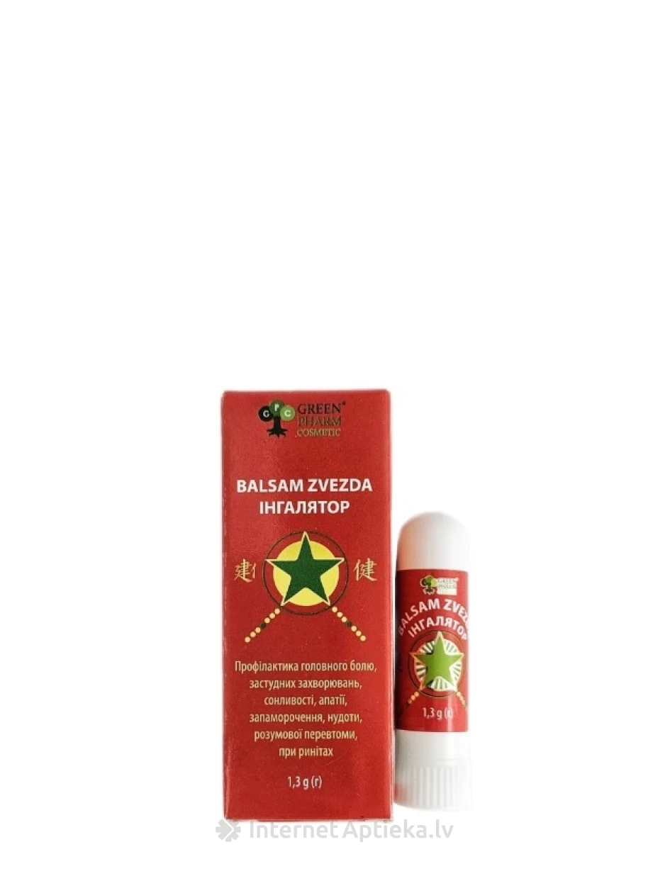 Balsam Zvezda Nina inhalaator-pliiats, 1.3 g | internetaptieka.lv