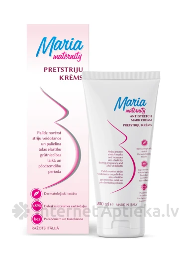 Maria Raseduskreem naha venitusarmide vastu, 200 ml | internetaptieka.lv