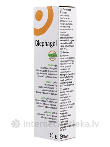 Thea Blephagel geel silmalaugude ja ripsmete hügieeniks, 30 g | internetaptieka.lv