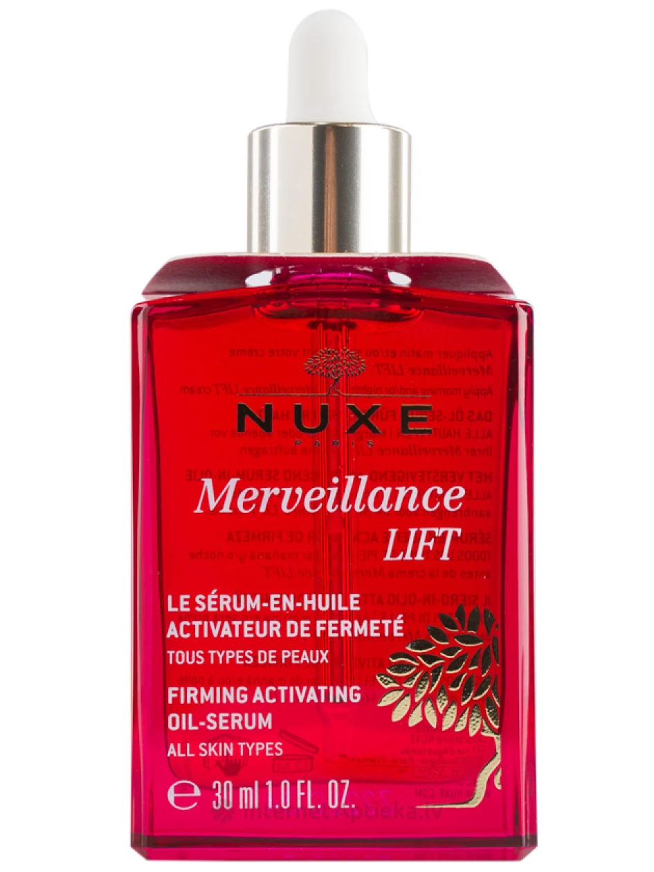 NUXE Активирующая масло-сыворотка, повышающая упругость кожи, 30 мл | internetaptieka.lv