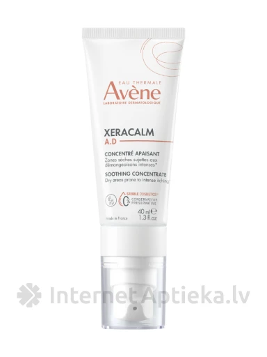 Avene Xeracalm sügelusevastane seerum, 40 ml | internetaptieka.lv