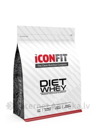 ICONFIT Diet sūkalu proteīns vaniļas garša, 1 kg | internetaptieka.lv