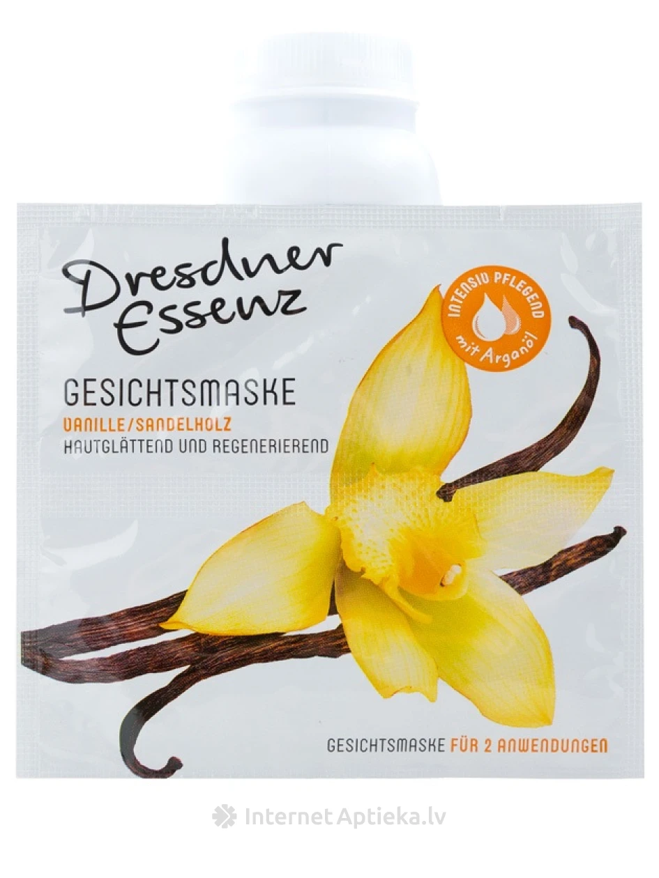 Dresdner Essenz Sandalwood + Vanilla näomask, 2x6 ml | internetaptieka.lv