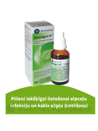 Tonsilgon N pilieni, 50 ml | internetaptieka.lv