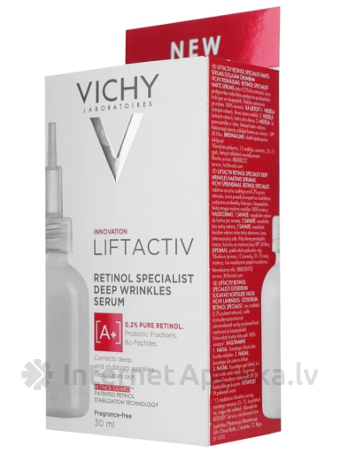 Vichy Liftactive spetsialisti retinooli seerum, 30 ml | internetaptieka.lv