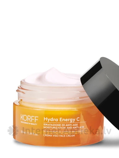 KORFF HYDRA ENERGY C mitrinošs pretnovecošanās sejas krēms, 50 ml | internetaptieka.lv