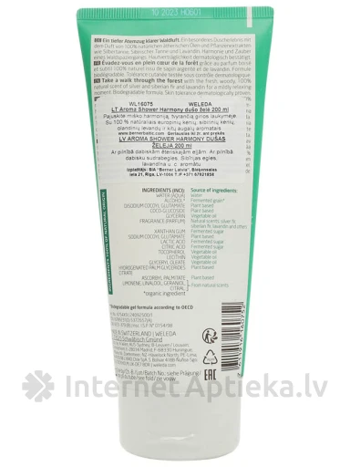 Weleda Dušas Krēms AROMA HARMONY, 200 ml | internetaptieka.lv