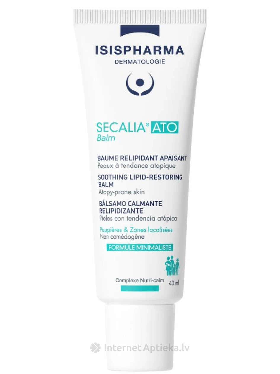 ISISPHARMA SECALIA ATO lipiide taastav palsam atoopilisele nahale, 40 ml | internetaptieka.lv