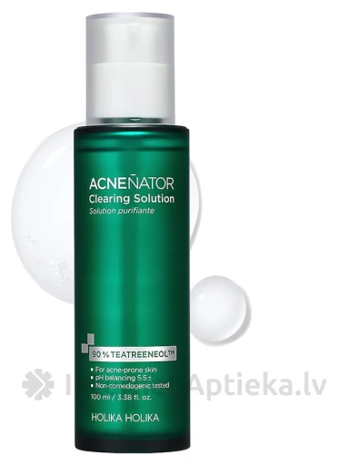Holika Holika Acnenator Clearing Solution Serums, 100 ml | internetaptieka.lv