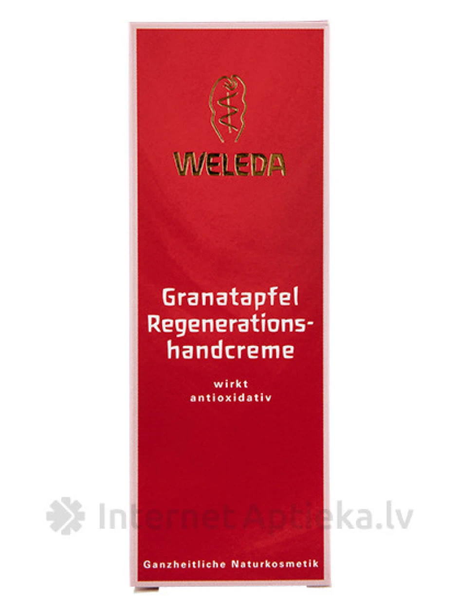 Weleda Granātābolu atjaunojošs roku krēms, 50 ml | internetaptieka.lv