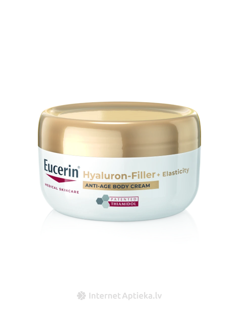 Eucerin Hyaluron-Filler + Elasticity ķermeņa krēms, 200 ml | internetaptieka.lv