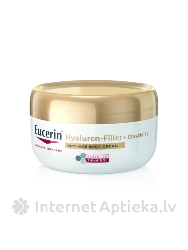 Eucerin Hyaluron-Filler + Elasticity крем для тела, 200 мл | internetaptieka.lv