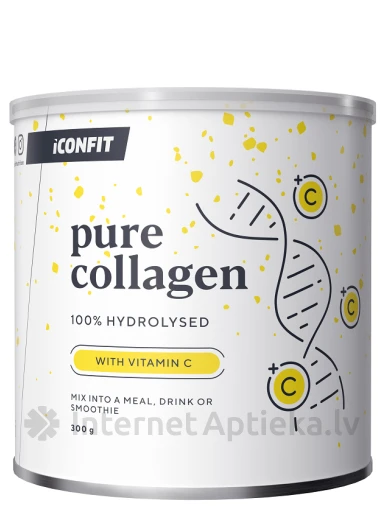 ICONFIT Collagen + Vitamin C, 300 g | internetaptieka.lv