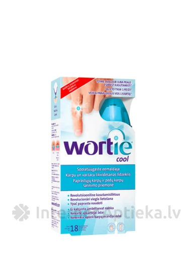 Wortie krioterapijas līdzeklis kārpu un varžacu likvidēšanai, 50 ml | internetaptieka.lv