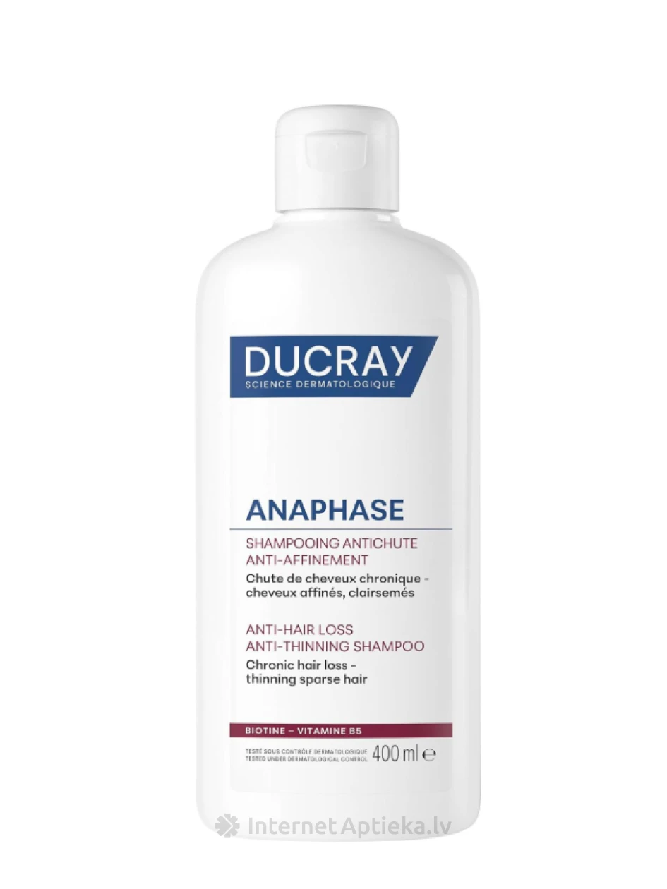 DUCRAY ANAPHASE+ шампунь, 400 МЛ | internetaptieka.lv