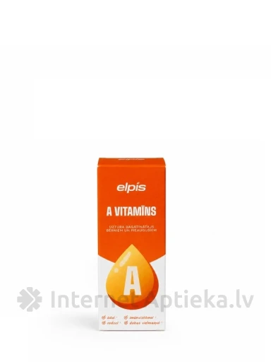 ELPIS A vitamīns, 10 ml | internetaptieka.lv