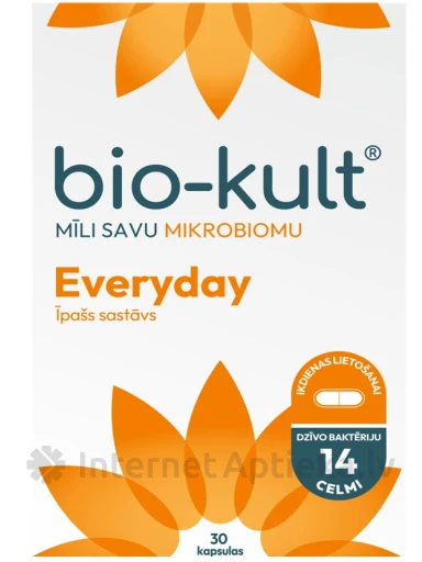 BIO-kult® Everyday, 30 kapsulas | internetaptieka.lv