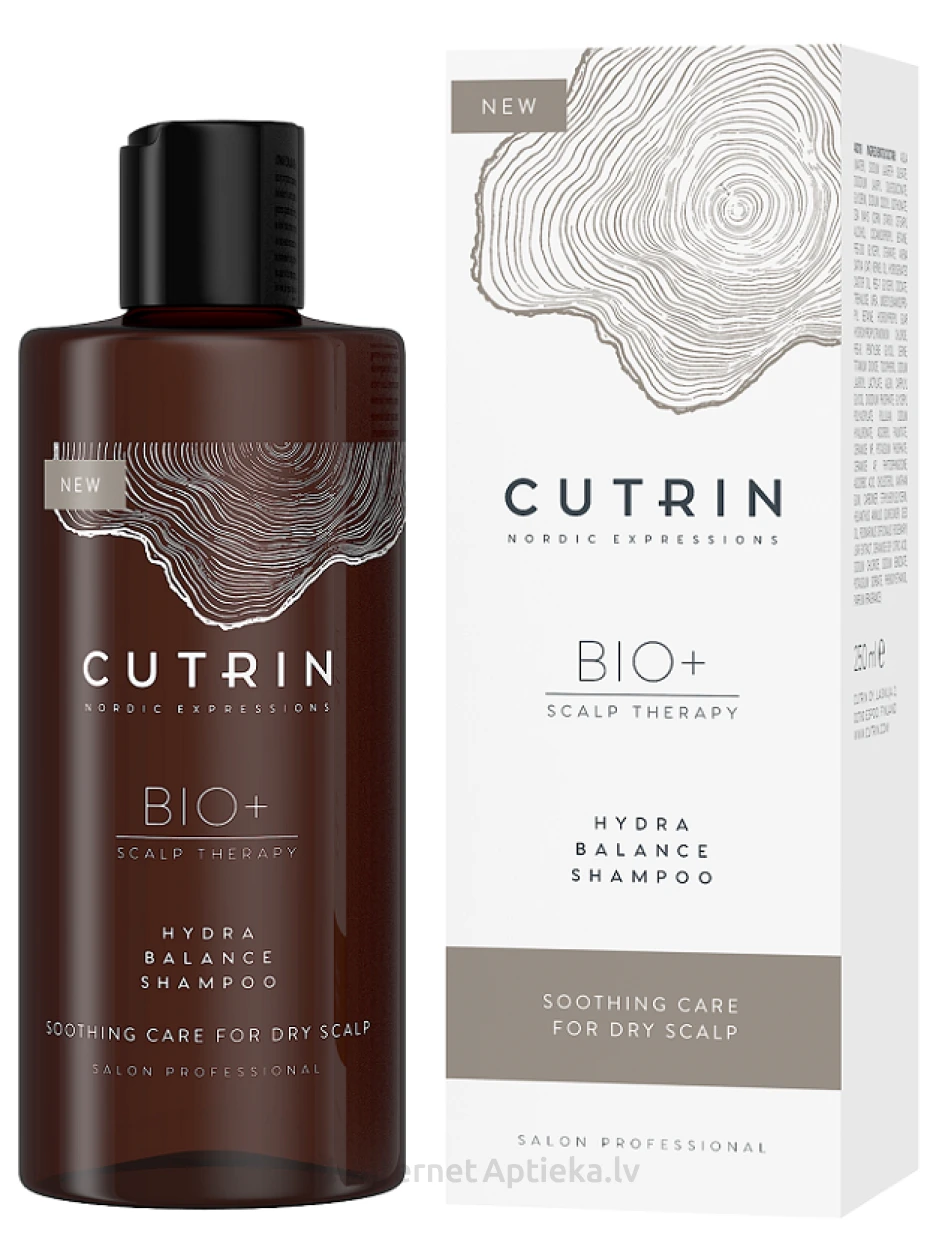 CUTRIN BIO+ Hydra Balance Шампунь, 250 мл | internetaptieka.lv