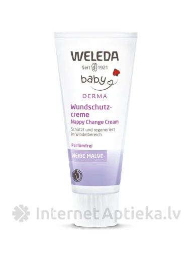 Weleda крем для области подгузников - мальва, 50 мл | internetaptieka.lv