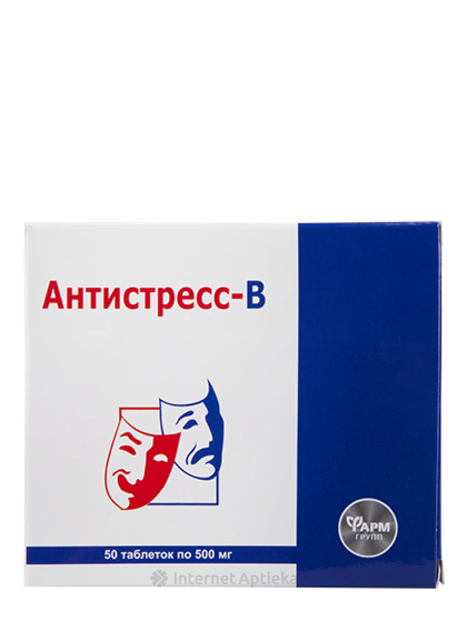 Antistress-B tabletes, 50 tabletes | internetaptieka.lv