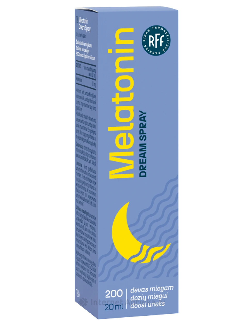 Melatonin Dream spray, 20 ml | internetaptieka.lv