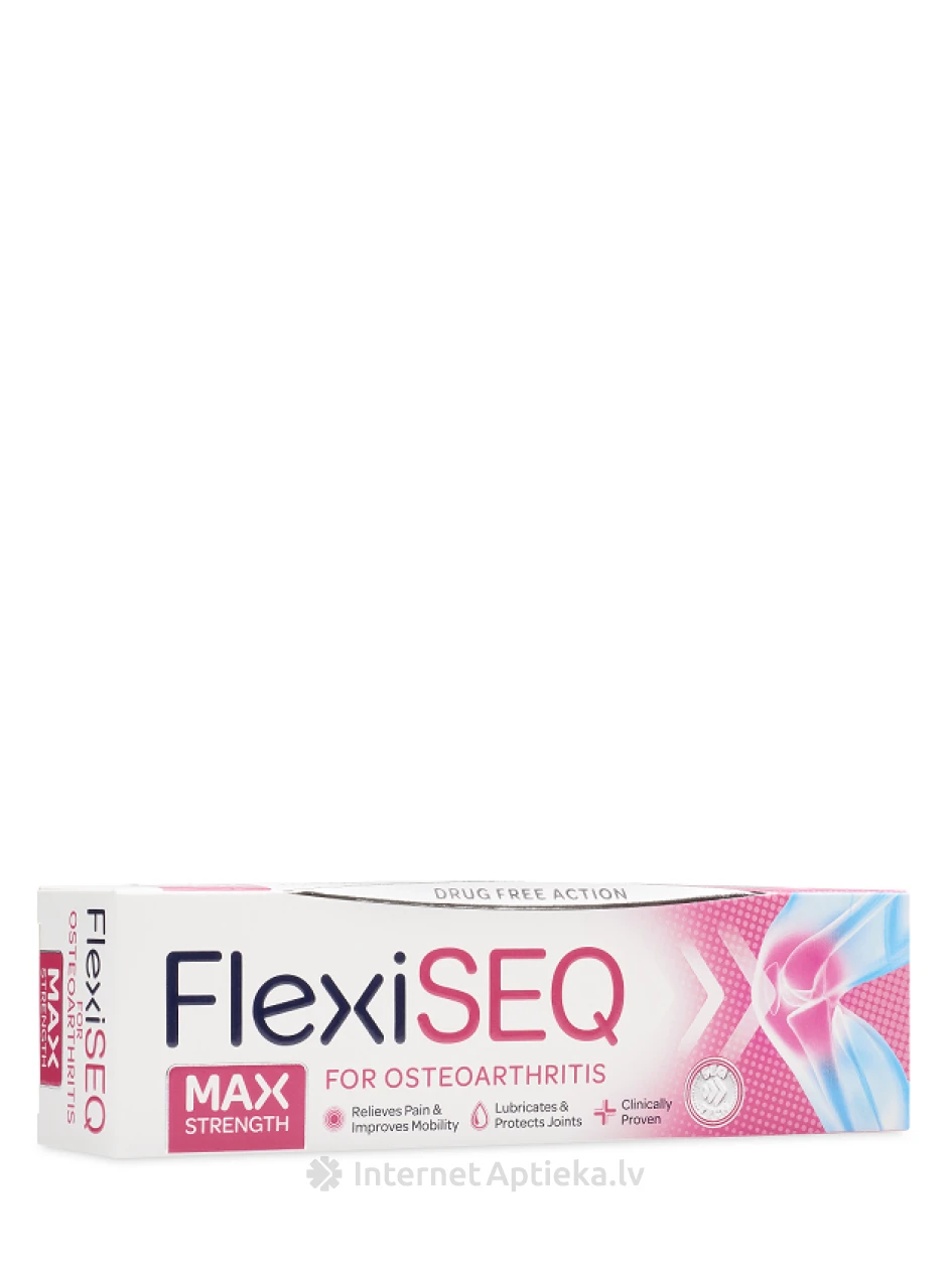FLEXISEQ Max Strength geel, 50 g | internetaptieka.lv