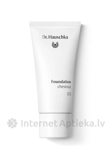 Dr. Hauschka foundation 03 chestnut sihtasutus, 30 ml | internetaptieka.lv