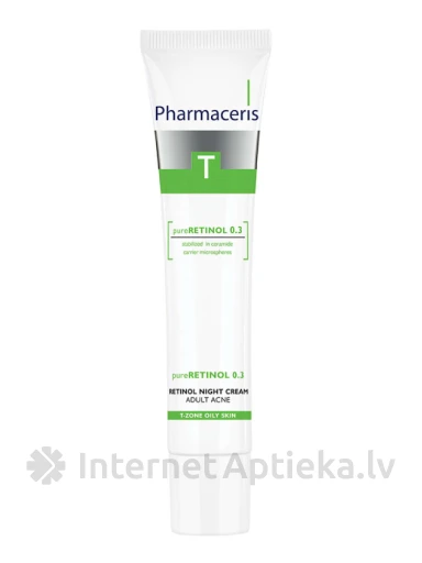 Pharmaceris T pureRetinol 0.3 nakts krēms, 40 ml | internetaptieka.lv
