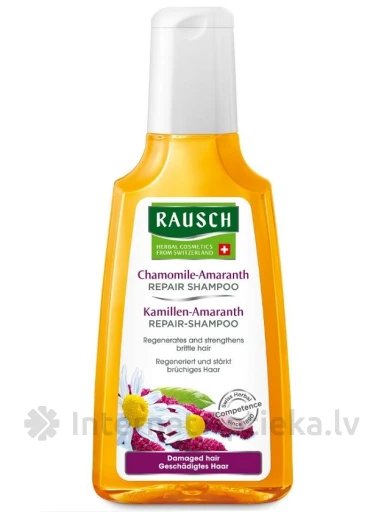 Rausch Chamomile-Amaranth Repair atjaunojošs šampūns ar kumelītēm, 200 ml | internetaptieka.lv