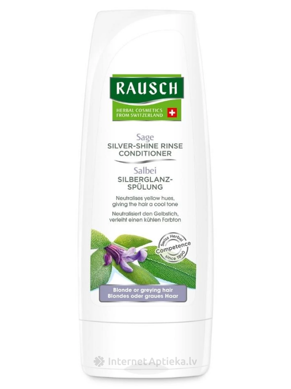 Rausch Sage Silver-Shine palsam heledatele juustele, 200 ml | internetaptieka.lv