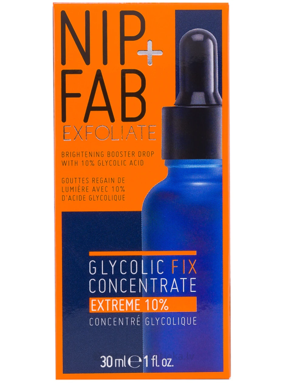 NIP+FAB glükooli kontsentraat näoseerum 10%, 30 ml | internetaptieka.lv