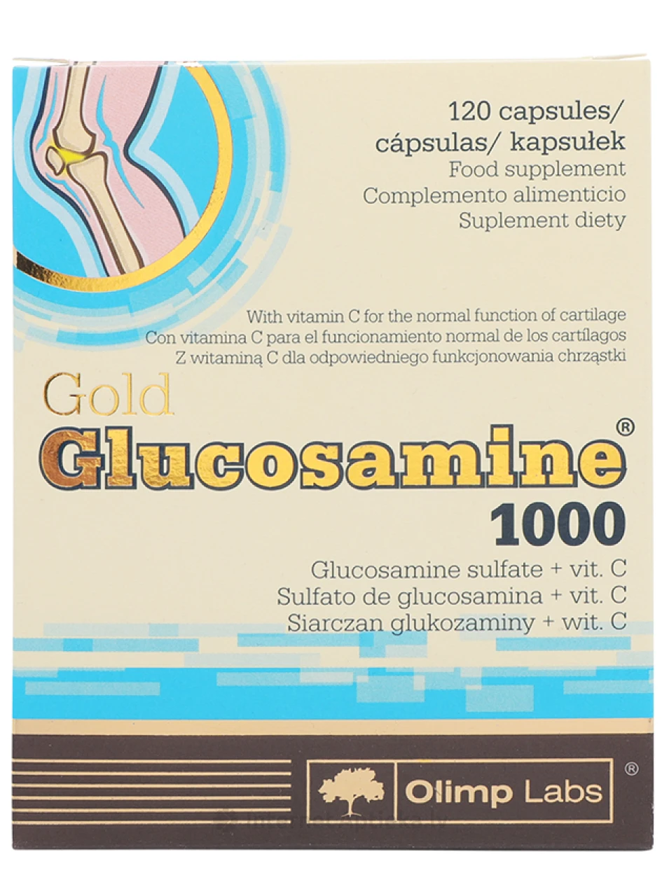 Olimp Labs GOLD GLUCOSAMINE 1000 kapslit, 120 tk. | internetaptieka.lv