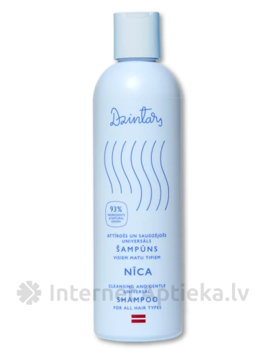 Dzintars Universaalne šampoon kõikidele juuksetüüpidele Nice, 300 ml | internetaptieka.lv