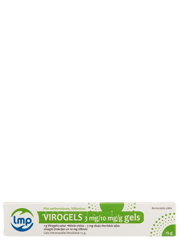 Virogels 3 mg/10 mg/g gels