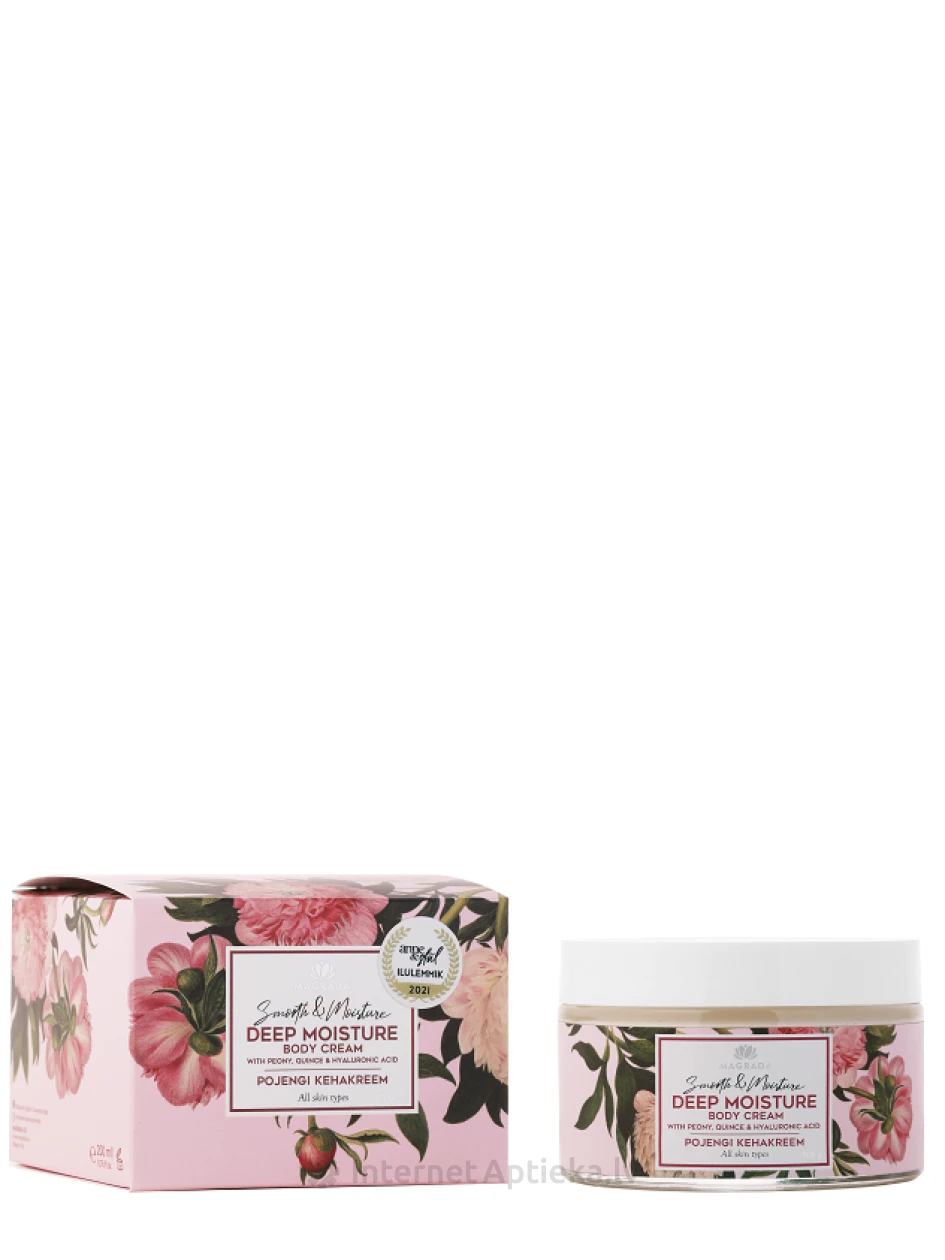 Magrada Peonija ķermeņa krēms, 200 ml | internetaptieka.lv