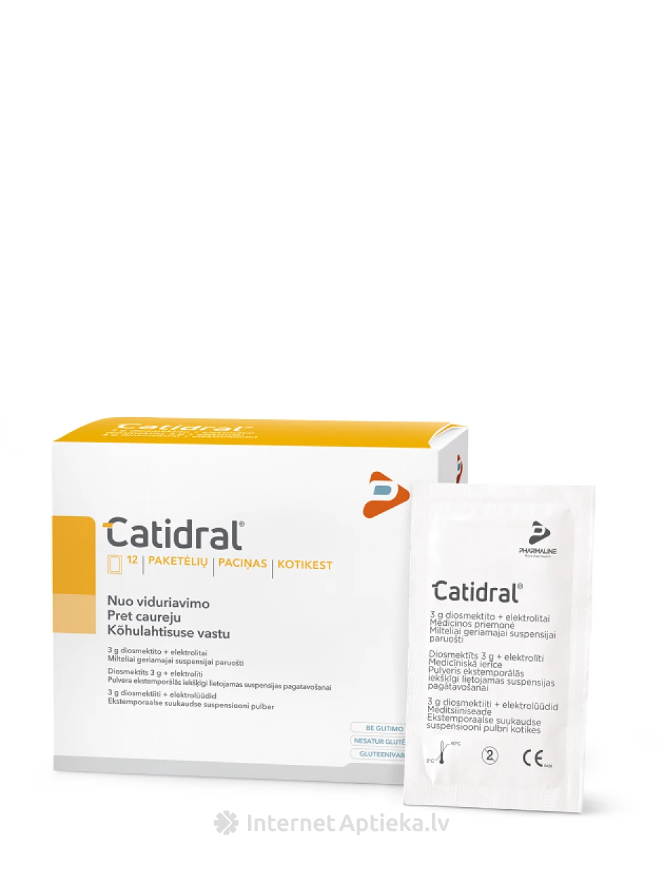 Catidral pulveris, 12 paciņas | internetaptieka.lv