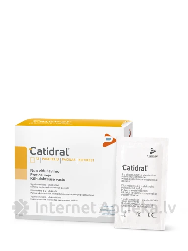 Catidral pulveris, 12 paciņas | internetaptieka.lv