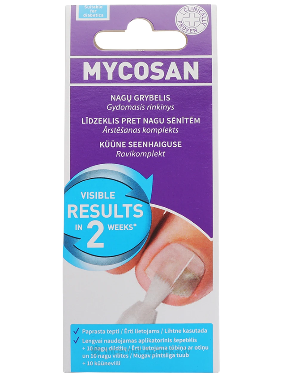 MYCOSAN средство против ногтевого грибка, 5 мл | internetaptieka.lv