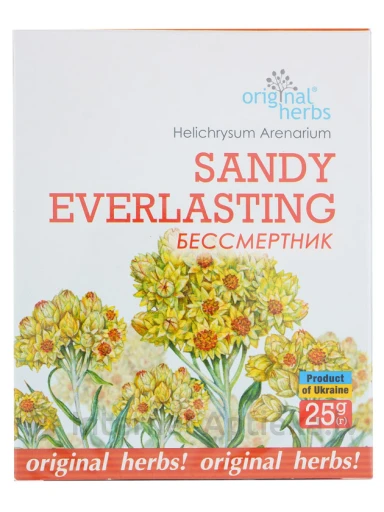 Original Herbs Травяной чай "Бессмертник", 25 гр. | internetaptieka.lv