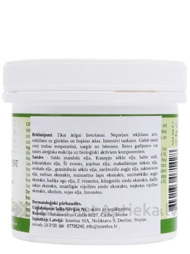 Herbamedicus Kaņepju ziede, 125 ml | internetaptieka.lv
