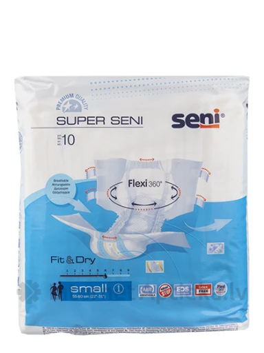 Seni Super Small autiņbiksītes, 10 gb. | internetaptieka.lv