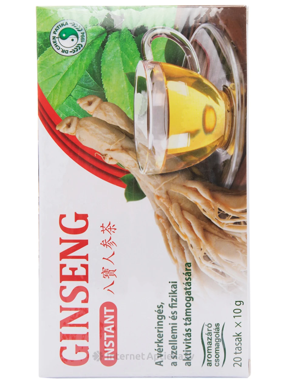Žeņšeņa saknes tēja Giseng, 20 paciņas | internetaptieka.lv