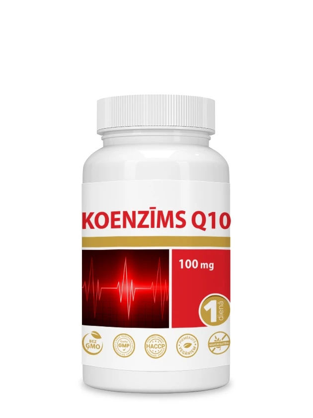 Koenzīms Q10 kapsulas, 30 gab.