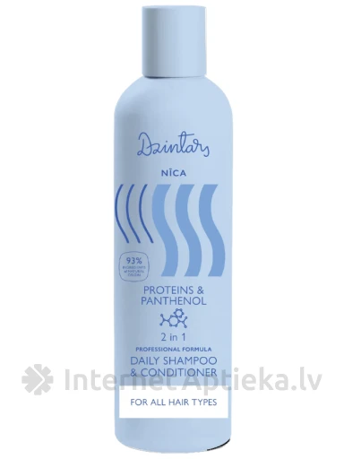 Dzintars Ikdienas šampūns un kondicionieris Nīca 2 in 1, 300 ml | internetaptieka.lv