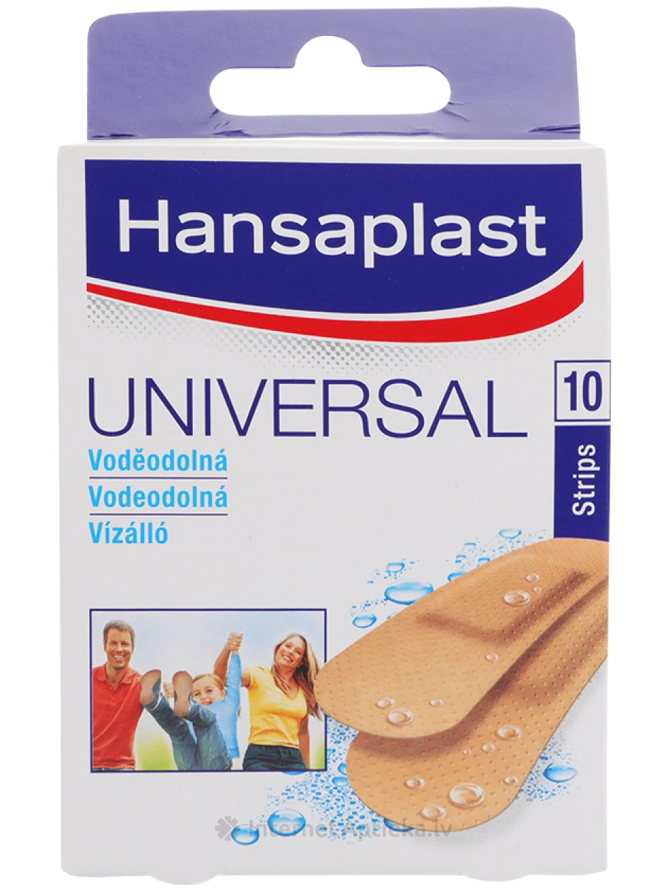 Hansaplast Universaalsed veekindlad plaastrid, 10 tk. | internetaptieka.lv