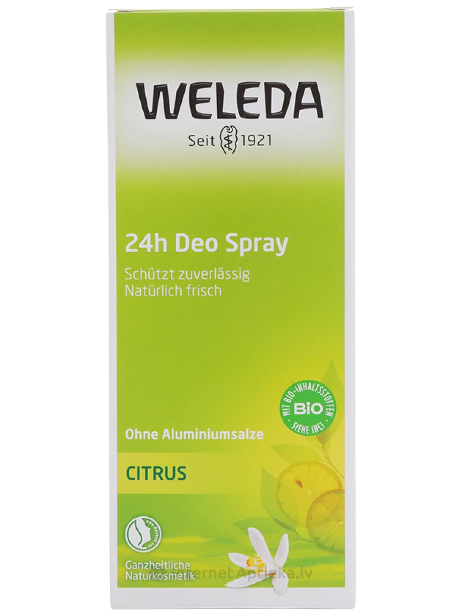 Weleda Citrusu dezodorants, 100 ml | internetaptieka.lv