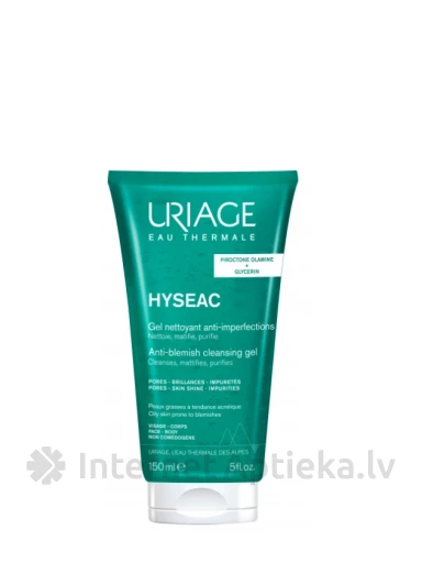 URIAGE Hyseac Мягкий очищающий гель, 150 мл | internetaptieka.lv