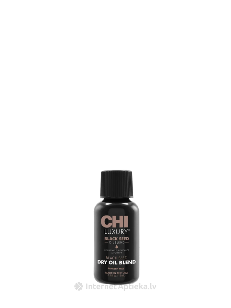 CHI LUXURY Black Seed Dry eļļa, 15 ml | internetaptieka.lv